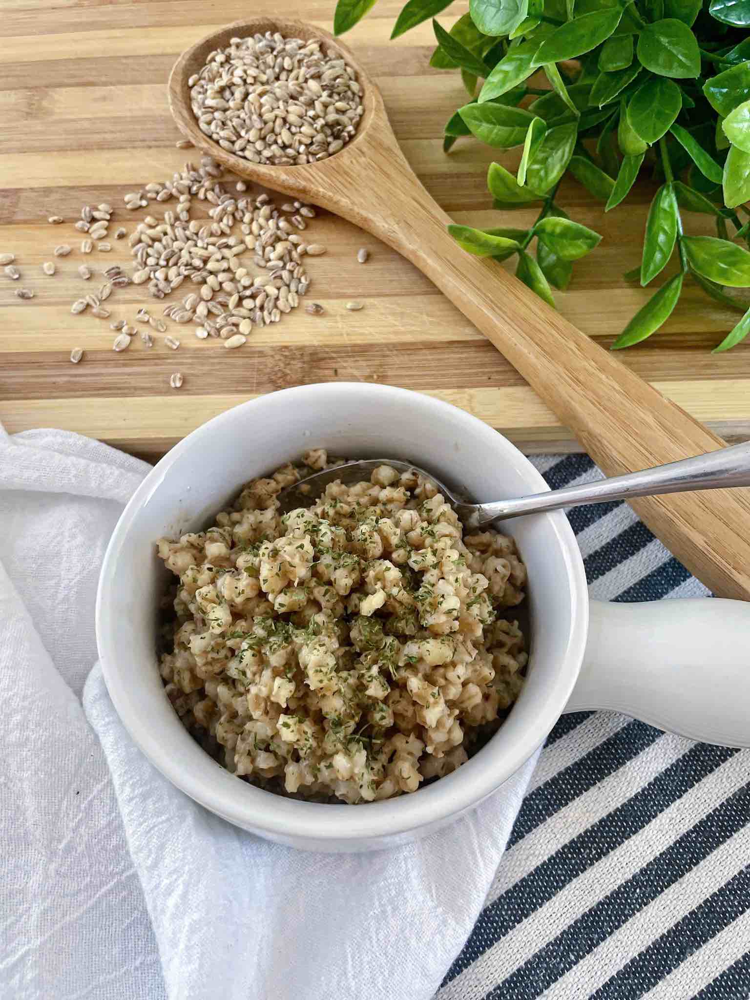 Barley Pilaf Healthy Recipe from our Dietitian Nutritionist TeamNutrition